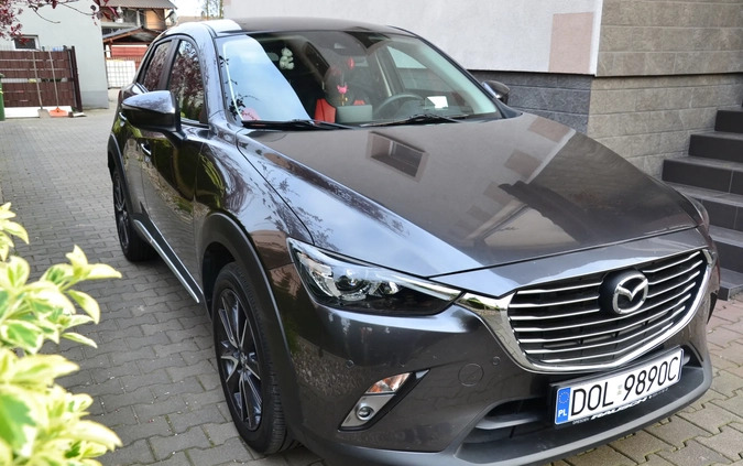 Mazda CX-3 cena 89000 przebieg: 29700, rok produkcji 2018 z Radymno małe 67